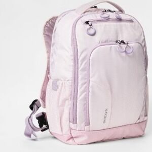 Embark Backpack Girls Large Lavender Pink Top-Load Easy-Pull Zips